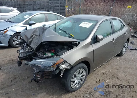 2019 Toyota Corolla Le from USA, damaged, VIN 2T1BURHE3KC136925